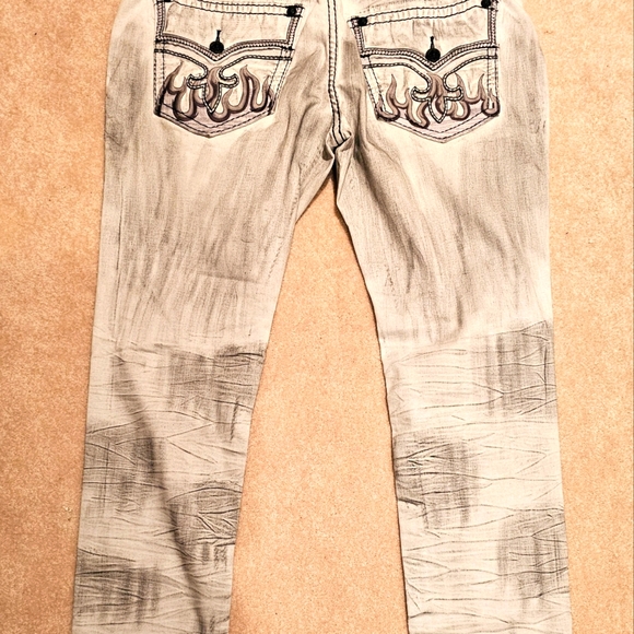 🆕️ Rock Revival Quince Sup Stretch Slim Straight Jeans. Men's - Picture 1 of 12